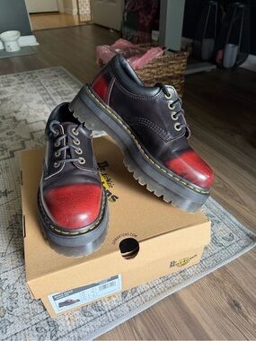 Dr. Martens 8053 Quad Leather Platform Shoes *Size 10 Women’s*